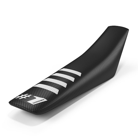 ONEGRIPPER - RIBBED Svart/Vit