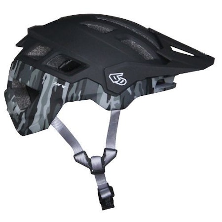 6D ATB-2T Ascent Mountainbikehjälm CAMO XL/2XL