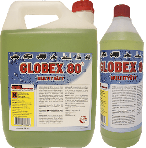 Globex 80 Alkalsisk avvfettning  bästa på markanden rengöring motorcross