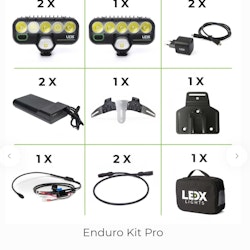 LEDX LIGHTS Enduro Kit Pro