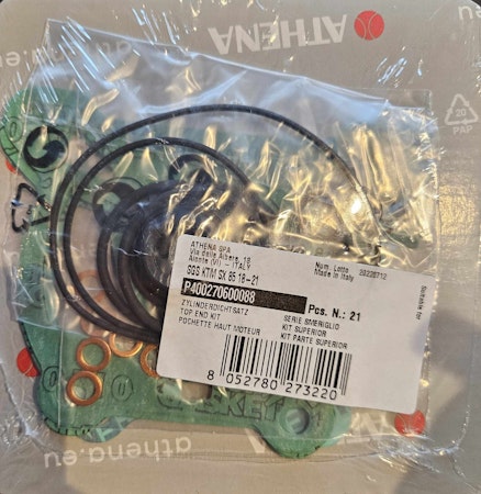 Athena top end gasket kit Kolv KTM 85SX 2018 - 2022