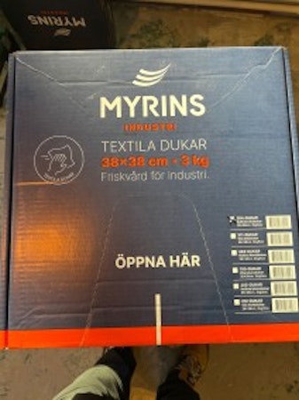 Kulörta trikådukar 3kg/box