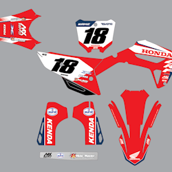 Dekalkit Honda MXS Racing Edition