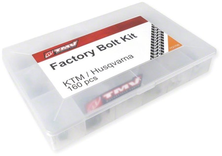 TMV Bult och skruv kit KTM/HUSQ/GASGAS 160 delar
