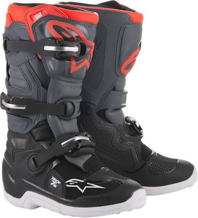 Alpinestars Tech 7s junior Svart/Grå/Röd
