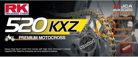 RK KXZ Gold 520 kedja