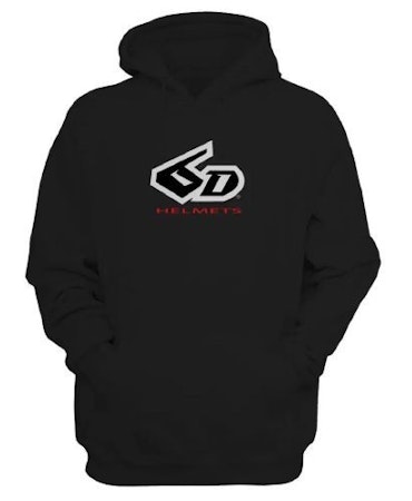 Hoodie Svart 6D tröja