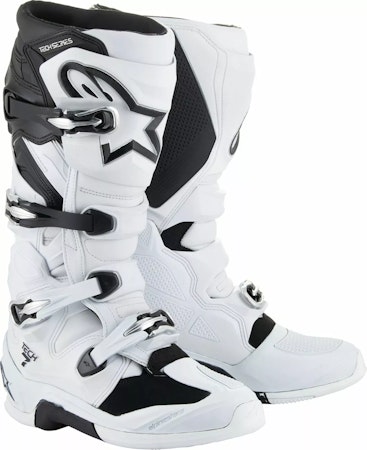 Crosstövel Alpinestars Tech 7 Vit/Svart