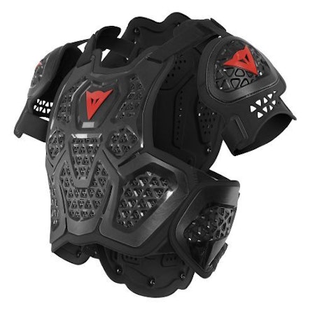 Dainese MX2 Roost Bröstskydd med axelskydd Svart/Röd