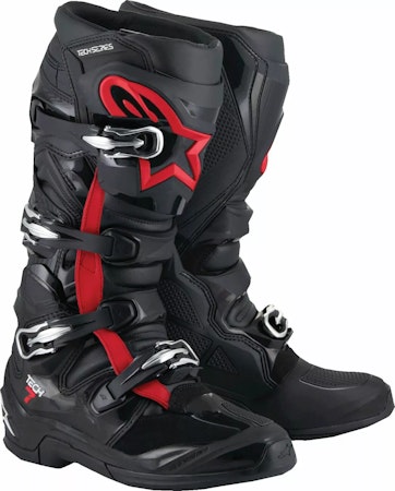 Alpinestars Tech 7 Röd/svart fluo
