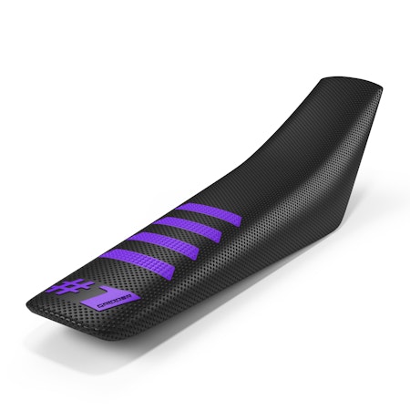 ONEGRIPPER - RIBBED Svart/Lila