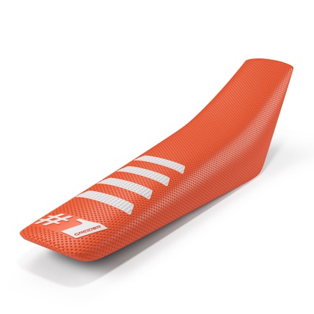ONEGRIPPER - RIBBED Orange/Vit