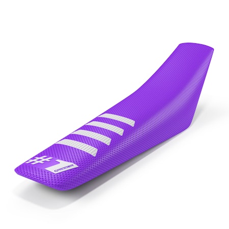 ONEGRIPPER - RIBBED Lila/Vit