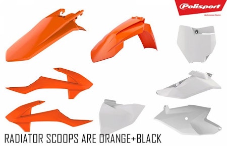 UFO Plastkit KTM OEM II 125cc+ 2023-