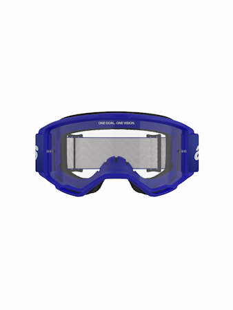 Alpinestars Vision 3 Wordmark blå med klar lins