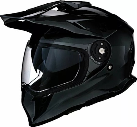 Z1R Range 2.0 mopedhjälm Solid Svart