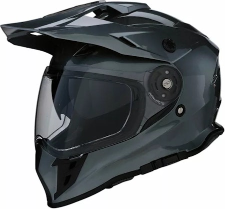 Z1R Range 2.0 mopedhjälm Dark Silver