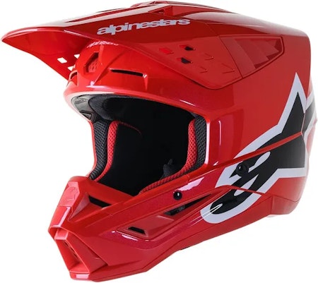 Alpinestars SM5 Corp red hjälm