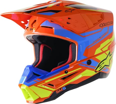 Alpinestars SM5 Action Orange hjälm