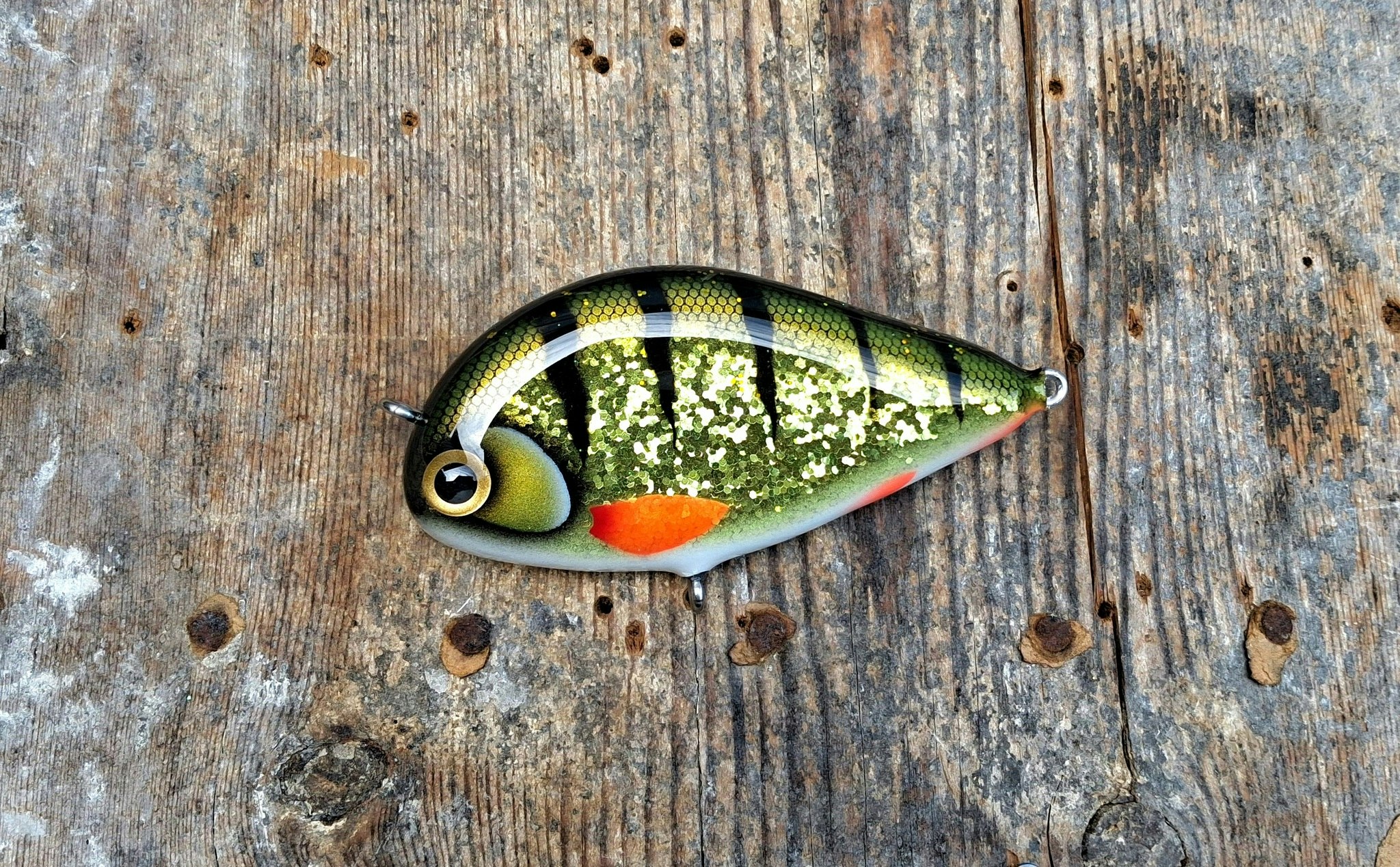 Buttface -Oliveglitter perch