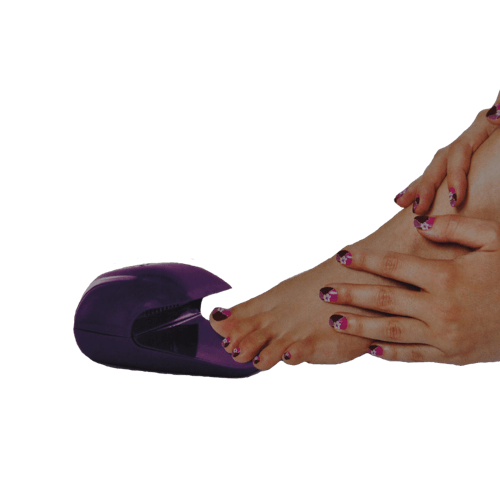 Nagellackstork för fötter