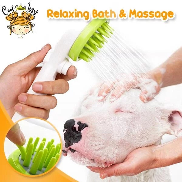 PawBuds duschmassage smidig för skötseln av ditt husdjur.