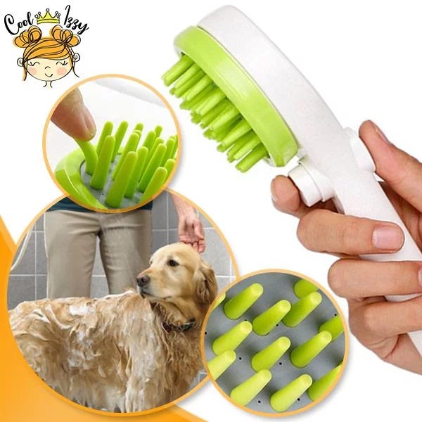 PawBuds duschmassage smidig för skötseln av ditt husdjur.