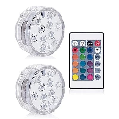 LED belysning med fjärrkontroll 16 färger en fin belysning.