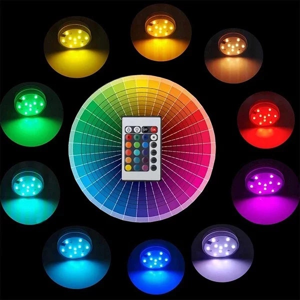 LED belysning med fjärrkontroll 16 färger en fin belysning.