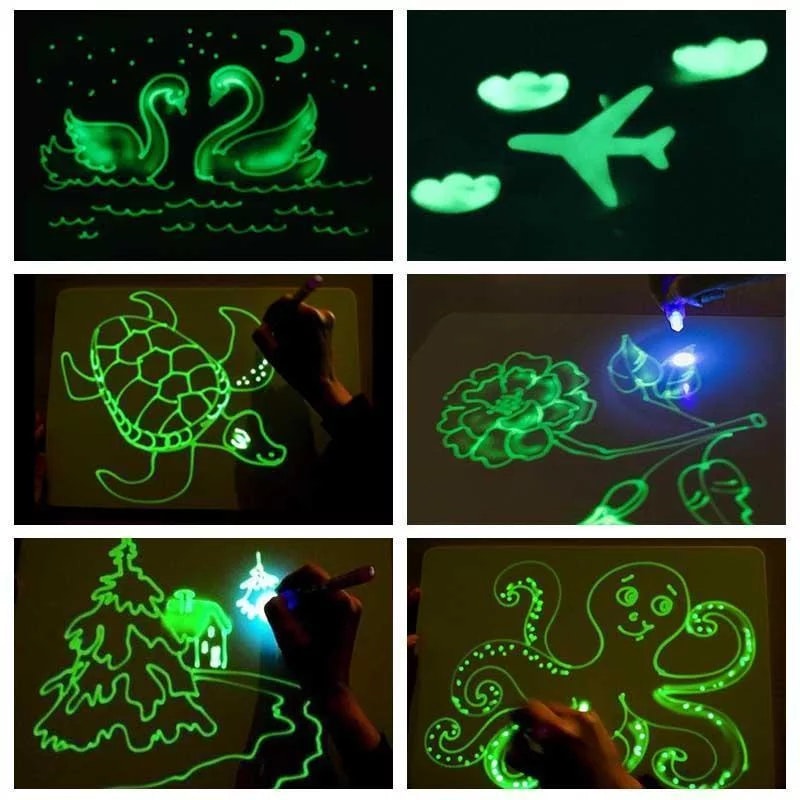 Draw With Light - Rita med ljus för ökad kreativitet hos ditt barn.