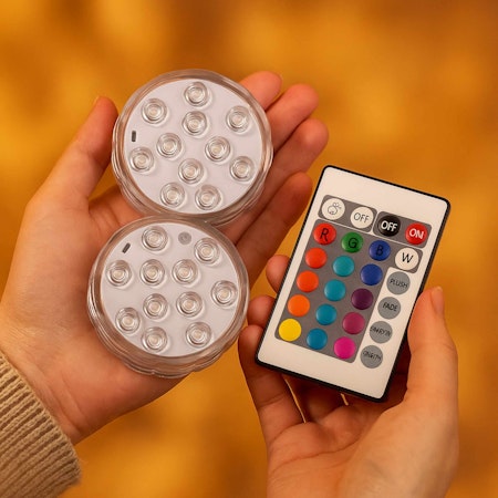 Skapa stämning – LED-ljus med fjärrkontroll