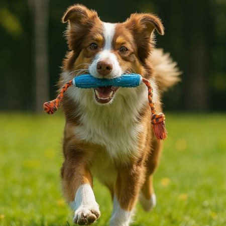 Köp kamp- och tuggleksak för hund