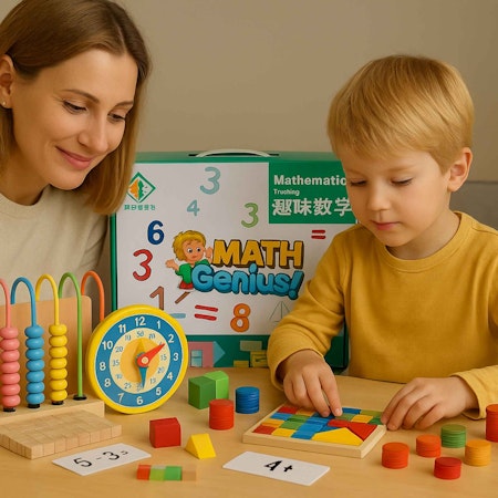 Montessori matematikset trä kreativ