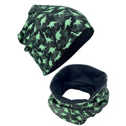 Lue og hals med fleece