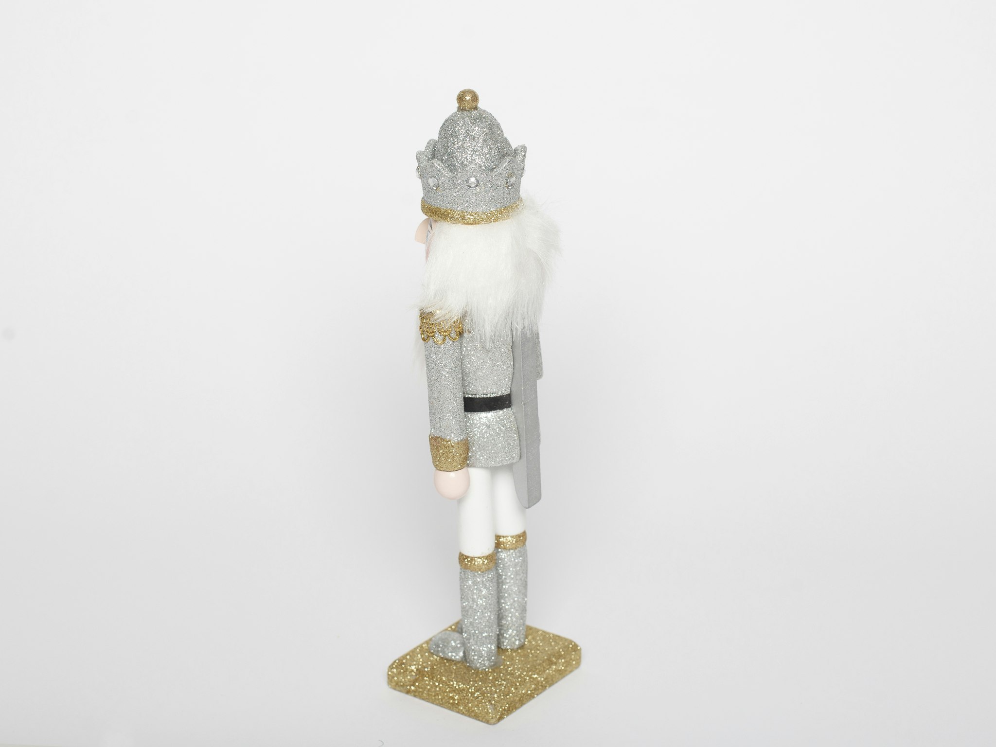 Nøtteknekkere, sølv, 1 stk, 30 cm