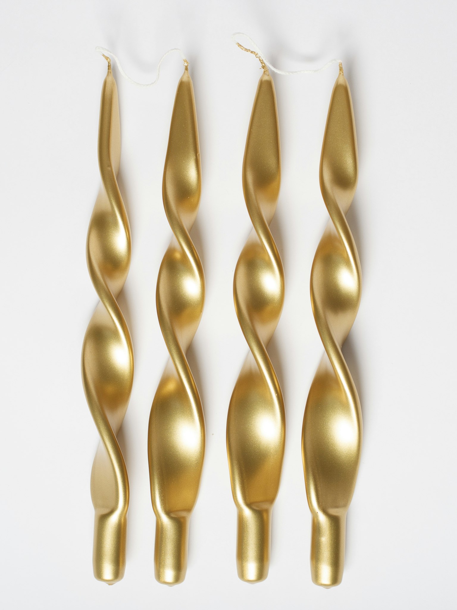 Twistlys gull metallic, 4 pk