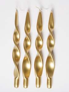 Twistlys gull metallic, 4 pk