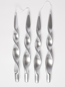 Twistlys sølv metallic