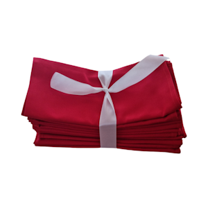 Bomulls servietter 12 pk