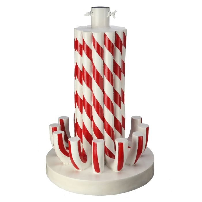 Juletrefot Candy Cane
