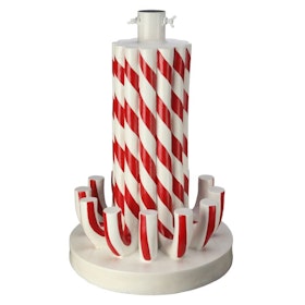 Juletrefot Candy Cane