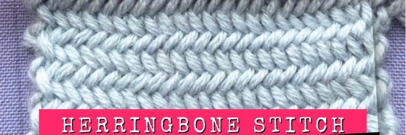 Herringbone stitch