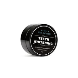 100% Naturlig Tandblekning - Teeth Whitening Charcoal (30 g)