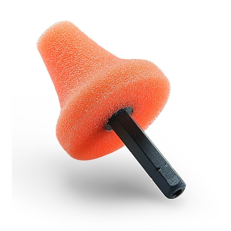 Flex Polersvamp Orange Mjuk 35mm 5-pack