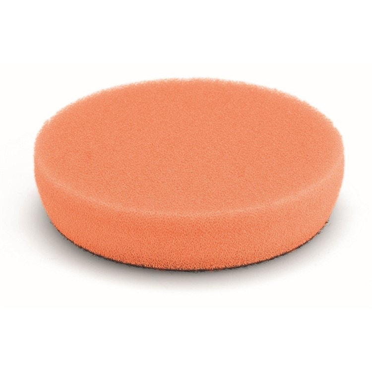 Flex Polersvamp Orange Mjuk 80mm 2-pack