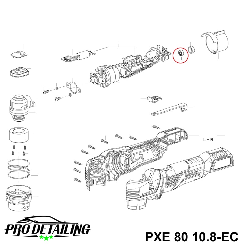 Flex PXE 80 Kullager