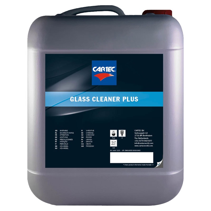 Fönsterputs - Cartec Glass Cleaner Plus - 10 liter