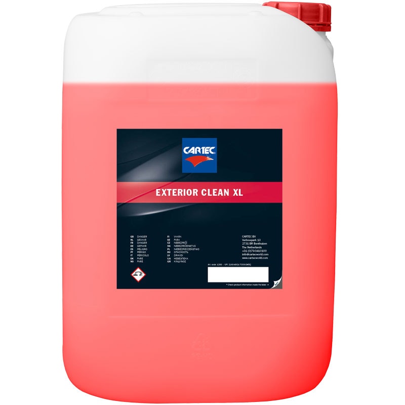 Koncentrerad alkalisk avfettning - Cartec Exterior Clean XL 20 liter