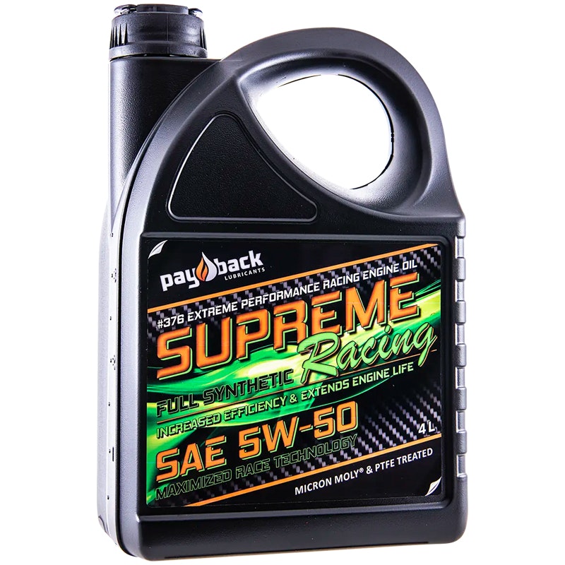 Payback #376 Supreme Racing 5W-50 Helsyntet