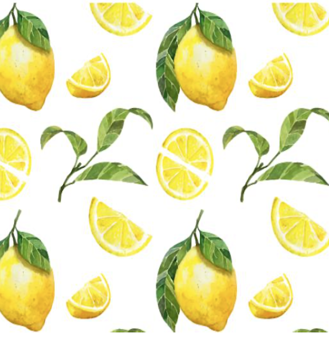 Blöjpåse - Citroner